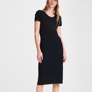 NWT $250 Rag & Bone THE RIB MIDI DRESS in size Small!